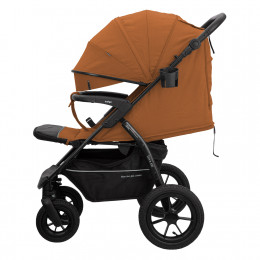 Коляска EPICA XL AIR (2кол.(20,3см)2кол.(30,5см))(упак.1шт.)(Indigo) (терракот)
