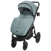 Коляска Indigo Epica XL Air с сумкой — зелёная, на колёсах 20,3 и 30,5 см