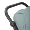 Коляска Indigo Epica XL Air с сумкой — зелёная, на колёсах 20,3 и 30,5 см