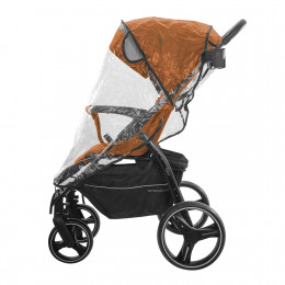 Коляска EPICA XL (2кол.(20,3см)2кол.(29см))(упак.1шт.)(Indigo) (терракот)