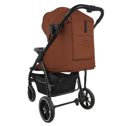 Коляска EPICA LUX S (2кол.(18см)2кол.(25см))(упак.1шт.)(INDIGO) (терракот)