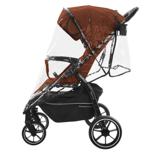 Коляска EPICA LUX S (2кол.(18см)2кол.(25см))(упак.1шт.)(INDIGO) (терракот)