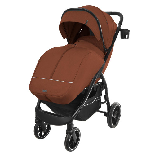 Коляска EPICA LUX S (2кол.(18см)2кол.(25см))(упак.1шт.)(INDIGO) (терракот)