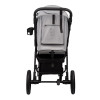 Коляска Indigo EPICA XL AIR с сумкой, светло-серый: маневренная и проходимая коляска с колесами 20,3 см и 30,5 см для комфортных прогулок