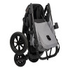Коляска Indigo EPICA XL AIR с сумкой, светло-серый: маневренная и проходимая коляска с колесами 20,3 см и 30,5 см для комфортных прогулок