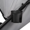 Коляска Indigo EPICA XL AIR с сумкой, светло-серый: маневренная и проходимая коляска с колесами 20,3 см и 30,5 см для комфортных прогулок