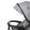 Коляска Indigo EPICA XL AIR с сумкой, светло-серый: маневренная и проходимая коляска с колесами 20,3 см и 30,5 см для комфортных прогулок