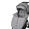 Коляска Indigo EPICA XL AIR с сумкой, светло-серый: маневренная и проходимая коляска с колесами 20,3 см и 30,5 см для комфортных прогулок
