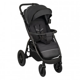Коляска EPICA XL AIR с сумкой'2025 (2кол.(20,3см)2кол.(29см))(упак.1шт.)(Indigo) (черный)