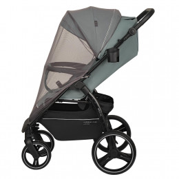 Коляска EPICA XL'2025 (2кол.(20,3см)2кол.(29см))(упак.1шт.)(Indigo) (зеленый-серый)