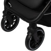 Коляска Indigo DELTA+ бежевая — надежная и маневренная модель с колесами 2×17 см и 2×24 см