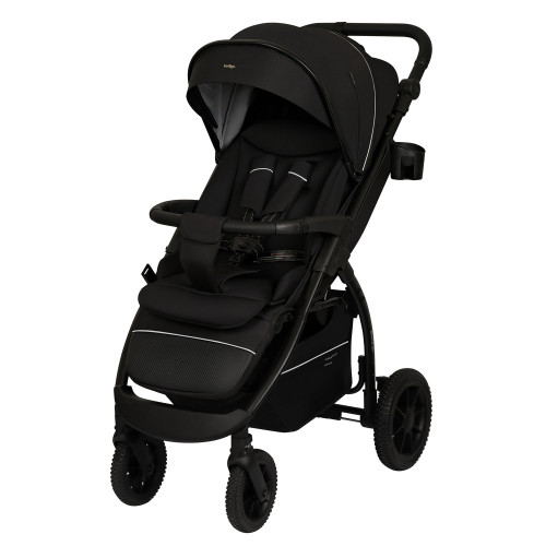 Коляска EPICA SL (2кол.(18см)2кол.(25см))(Indigo) (черный)