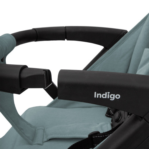 Коляска EPICA XL AIR (2кол.(20,3см)2кол.(30,5см))(упак.1шт.)(Indigo) (зеленый)