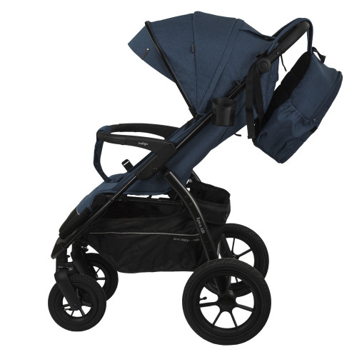 Коляска EPICA XL AIR с сумкой (2кол.(20,3см)2кол.(30,5см))(упак.1шт.)(Indigo (синий)