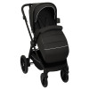Коляска BREEZE (2кол.(20см)2кол.(30см))(Indigo) (черный)