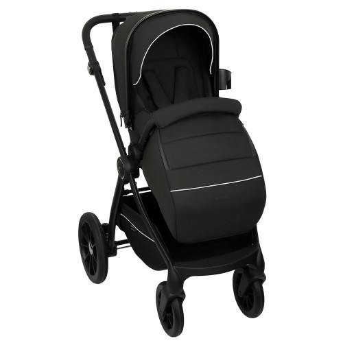 Коляска BREEZE (2кол.(20см)2кол.(30см))(Indigo) (черный)