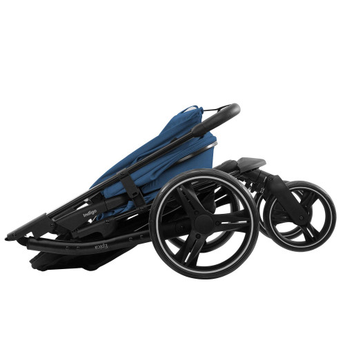 Коляска EPICA XL (2кол.(20,3см)2кол.(29см))(упак.1шт.)(Indigo) (синий)