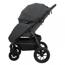 Коляска EPICA XL AIR с сумкой (2кол.(20,3см)2кол.(30,5см))(упак.1шт.)(Indigo (темно-серый)