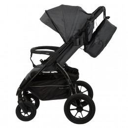 Коляска EPICA XL AIR с сумкой (2кол.(20,3см)2кол.(30,5см))(упак.1шт.)(Indigo (темно-серый)