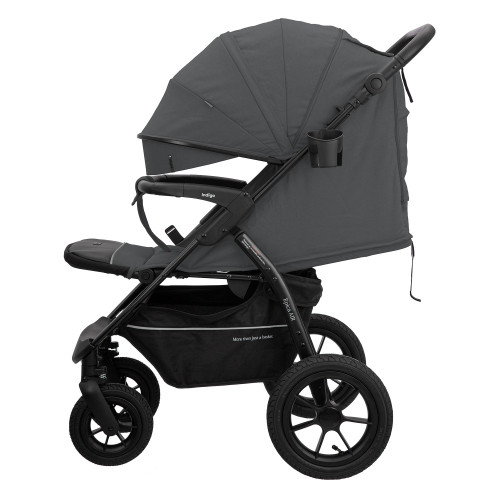 Коляска EPICA XL AIR с сумкой (2кол.(20,3см)2кол.(30,5см))(упак.1шт.)(Indigo (темно-серый)