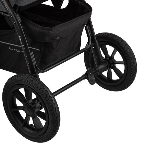 Коляска EPICA XL AIR с сумкой (2кол.(20,3см)2кол.(30,5см))(упак.1шт.)(Indigo (темно-серый)
