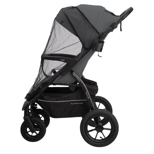 Коляска EPICA XL AIR с сумкой (2кол.(20,3см)2кол.(30,5см))(упак.1шт.)(Indigo (темно-серый)