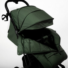 Прогулочная коляска Peppy Aero Oliva green оливковый
