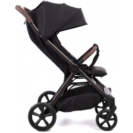 Прогулочная коляска Peppy Vigo с автокреслом Welldon Crown 2 Beige Black черный