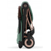 Прогулочная коляска Cybex Coya Leaf Green с дождевиком и бампером/Rosegold 522005609