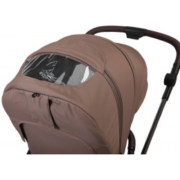 Прогулочная коляска Peppy Amici с автокреслом Jovikids Aria Mocca рама Mocca