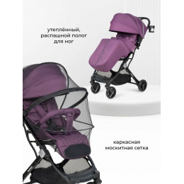 Kоляска детская прогулочная Farfello Comfy Go Comfort 2025 CG-016,фиолетовый