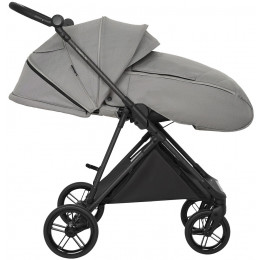 Детская прогулочная коляска Pituso Carbon RX c автокреслом Baesa Black Horizon Grey/рама carbon
