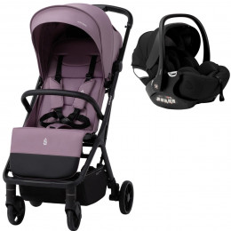 Прогулочная коляска Sweet Baby Aura Basic SBL + автокресло Premier Black Rose