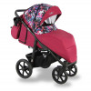 Детская прогулочная коляска Sevillababy Colibri CLB-04 бирюзовый-принт абстракция