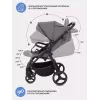 Коляска прогулочная Mowbaby Nimbus Grey