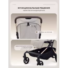Коляска прогулочная Rant Avion Beige