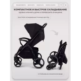 Коляска прогулочная Rant Basic Alpine 2026 Black