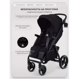 Коляска прогулочная Rant Basic Alpine 2026 Black