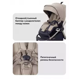 Коляска прогулочная Rant Flex Color Sandy beige