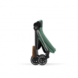 Купить прогулочную коляску Cybex Mios III, в цвете Leaf Green (шасси Chrome Brown)