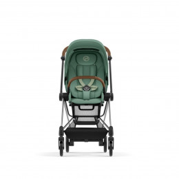 Купить прогулочную коляску Cybex Mios III, в цвете Leaf Green (шасси Chrome Brown)