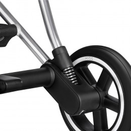 Купить прогулочную коляску Cybex Mios III, в цвете Leaf Green (шасси Chrome Brown)