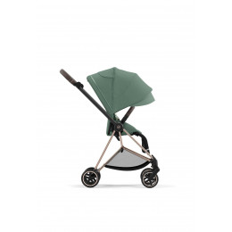 Купить прогулочную коляску Cybex Mios III, в цвете Leaf Green (шасси Rose Gold)