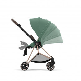 Купить прогулочную коляску Cybex Mios III, в цвете Leaf Green (шасси Rose Gold)
