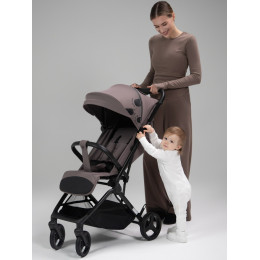 Прогулочная коляска AmaroBaby Ride темно-бежевый