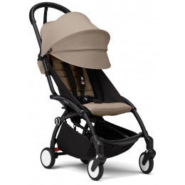 Коляска прогулочная Stokke YOYO3 рама чёрная Black Taupe