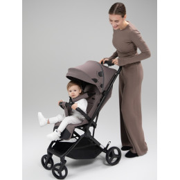Прогулочная коляска AmaroBaby Ride темно-бежевый