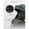Коляска прогулочная Mowbaby Trail Olive
