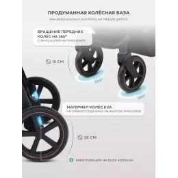 Коляска прогулочная Mowbaby Trail Olive