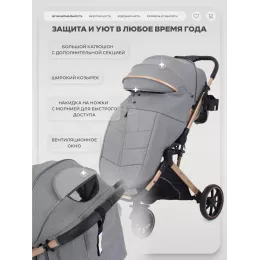 Коляска прогулочная Rant Basic Vortex Grey